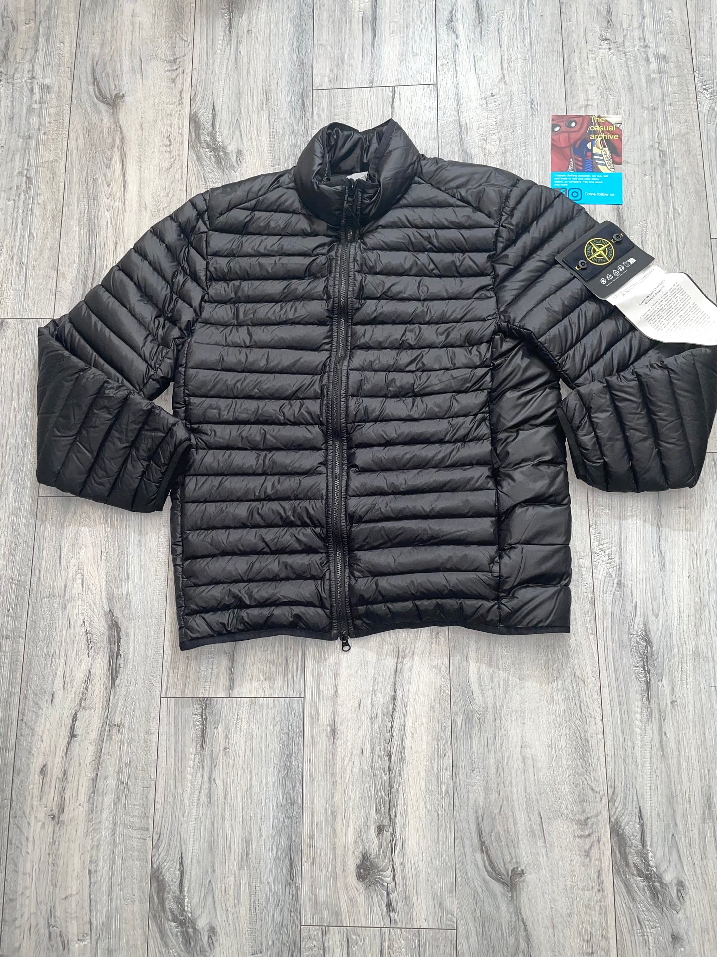 Stone island look woven chambers large