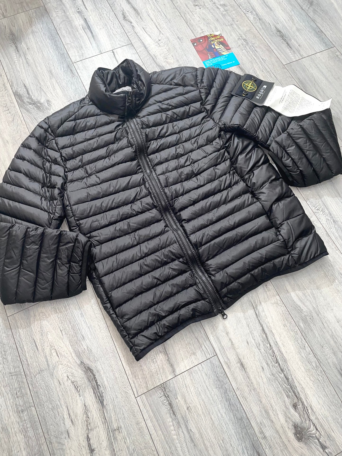 Stone island look woven chambers large